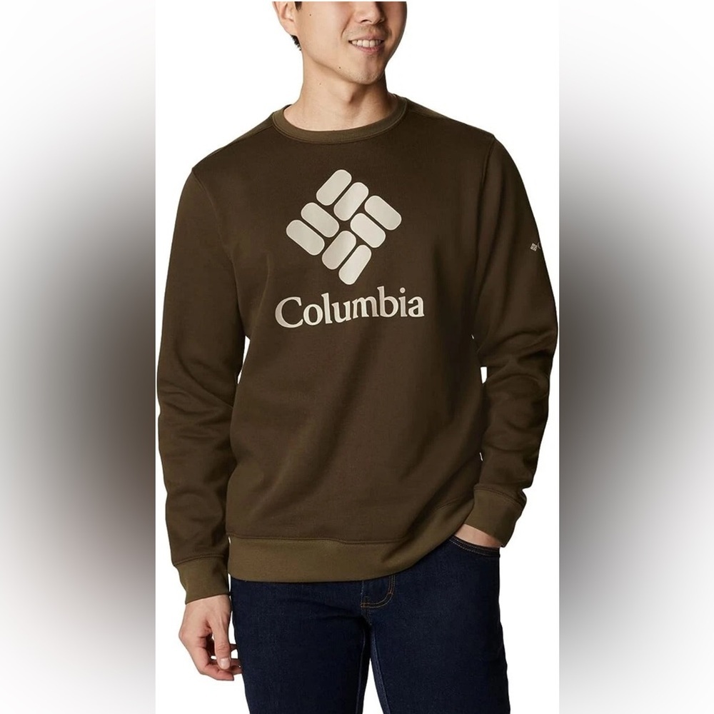 Columbia Men's Dark Brown Crewneck Sweater